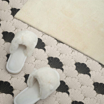 Square wall panel Stylish leaf pattern