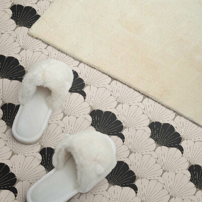 Square wall panel Stylish leaf pattern