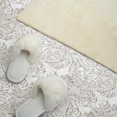Pvc wall panel Line leaf pattern