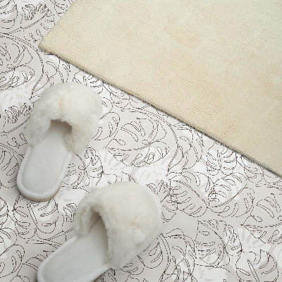 Pvc wall panel Line leaf pattern