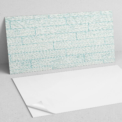 Square wall panel Floorboard pattern