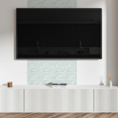 Square wall panel Floorboard pattern