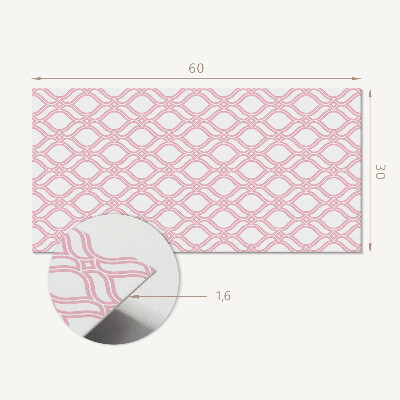 Pvc wall panel Stylish wavy pattern