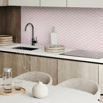 Pvc wall panel Stylish wavy pattern
