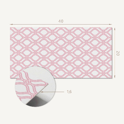 Pvc wall panel Stylish wavy pattern