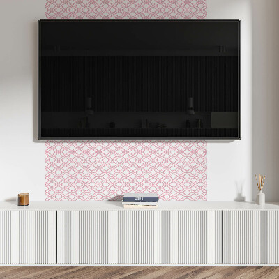 Pvc wall panel Stylish wavy pattern