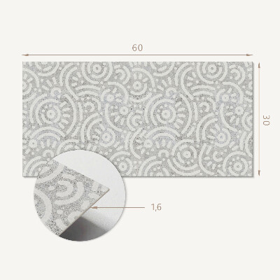 Square tv wall panel Abstract line pattern