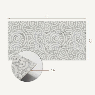 Square tv wall panel Abstract line pattern