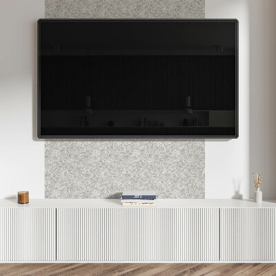 Square tv wall panel Concrete-like texture