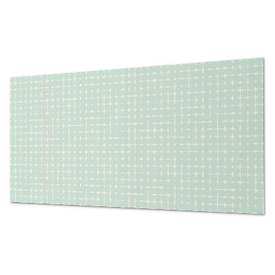 Square tv wall panel Geometry of lines and crosses