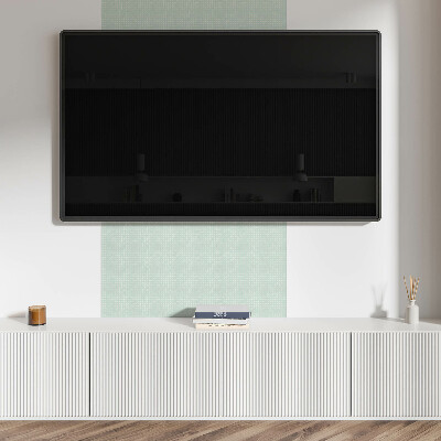 Square tv wall panel Geometry of lines and crosses