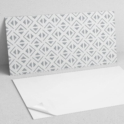 Square wall panel Geometry in squares