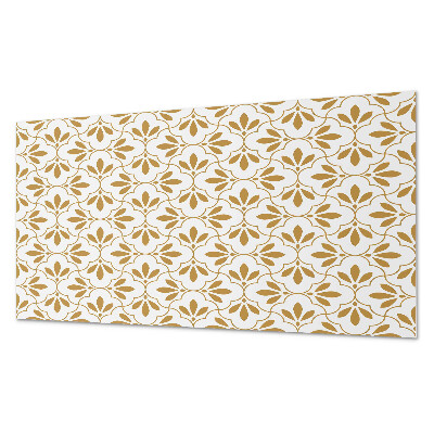 Square wall panel Elegant plant pattern