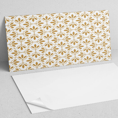 Square wall panel Elegant plant pattern