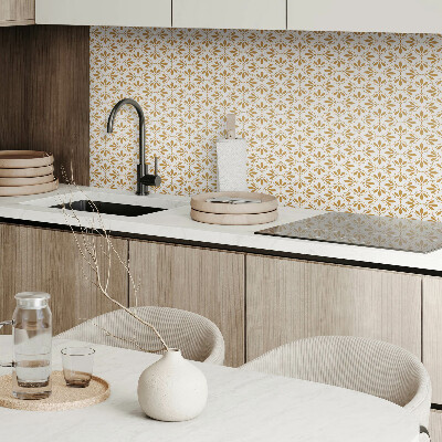 Square wall panel Elegant plant pattern