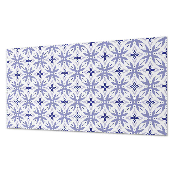 Pvc wall panel Geometric pattern with flowers