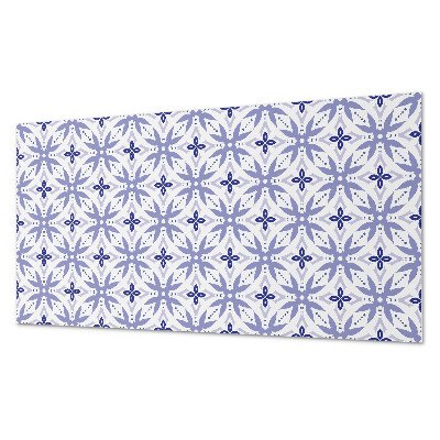 Pvc wall panel Geometric pattern with flowers