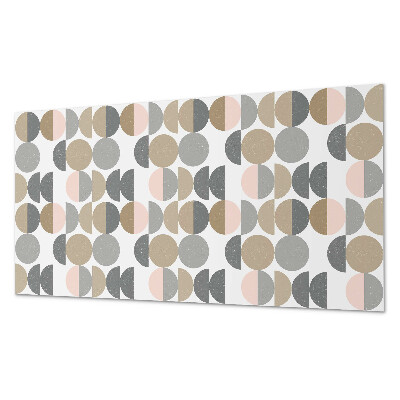 Square tv wall panel Geometry of circles and semicircles