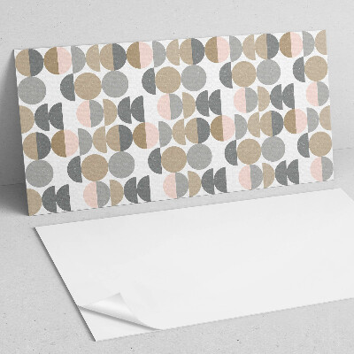 Square tv wall panel Geometry of circles and semicircles