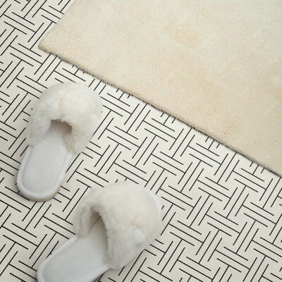 Square wall panel Geometric checkered pattern