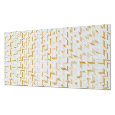 Square tv wall panel Herringbone pattern