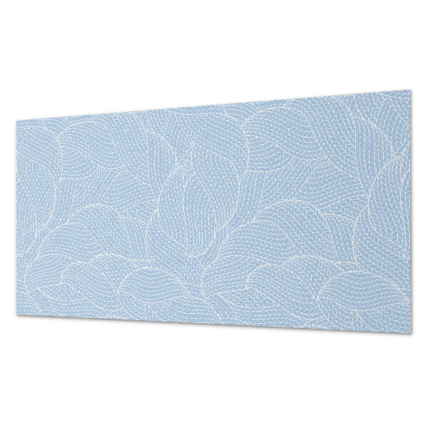 Pvc wall panel Leaf pattern in waves