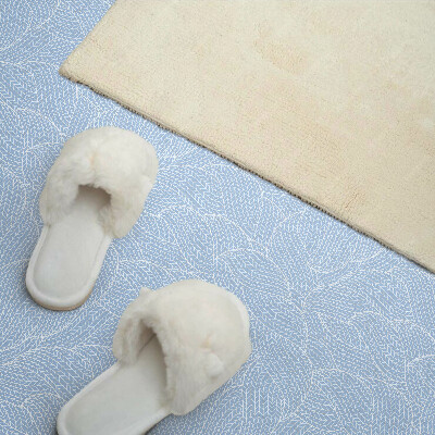 Pvc wall panel Leaf pattern in waves