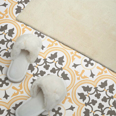 Square wall panel Plant pattern on the background