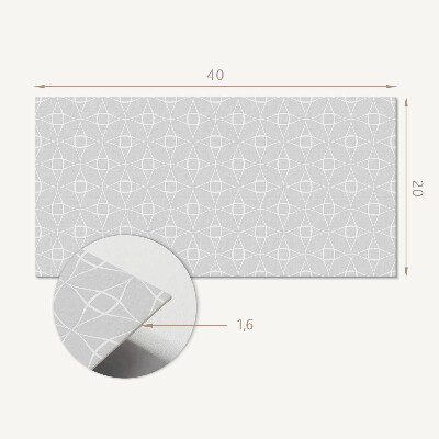 Square tv wall panel Geometric grid pattern