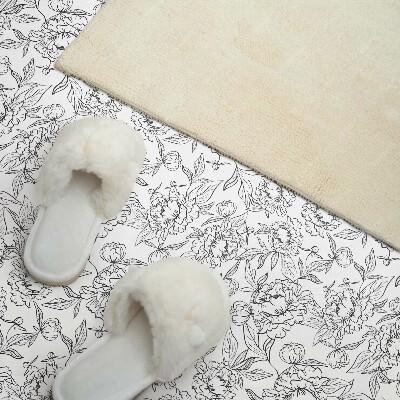 Pvc wall panel Floral pattern with leaves