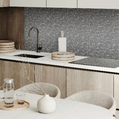 Square tv wall panel Leaves in a delicate pattern