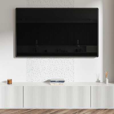 Pvc wall panel Abstract pattern with spots