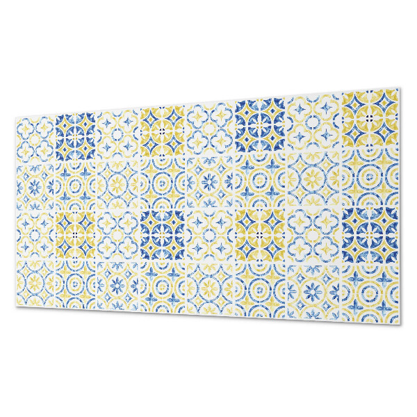 Square wall panel Mosaic pattern with ornaments