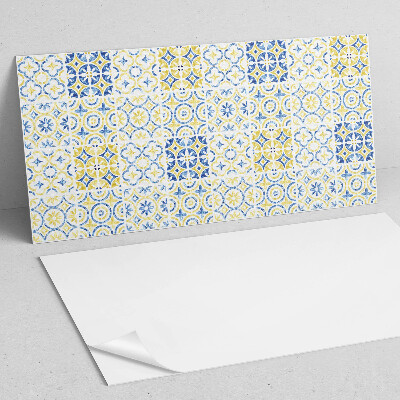 Square wall panel Mosaic pattern with ornaments