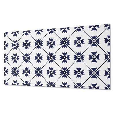 Square tv wall panel Stylish geometric pattern