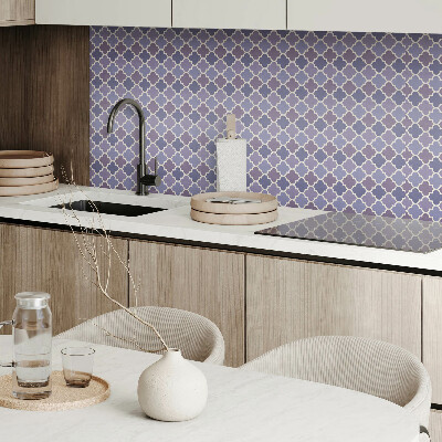 Pvc wall panel Geometric pattern with motif