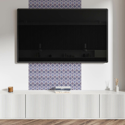 Pvc wall panel Geometric pattern with motif
