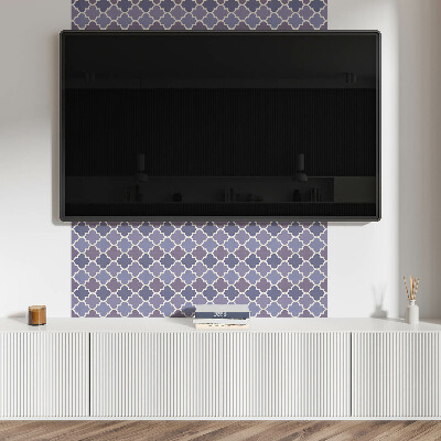 Pvc wall panel Geometric pattern with motif