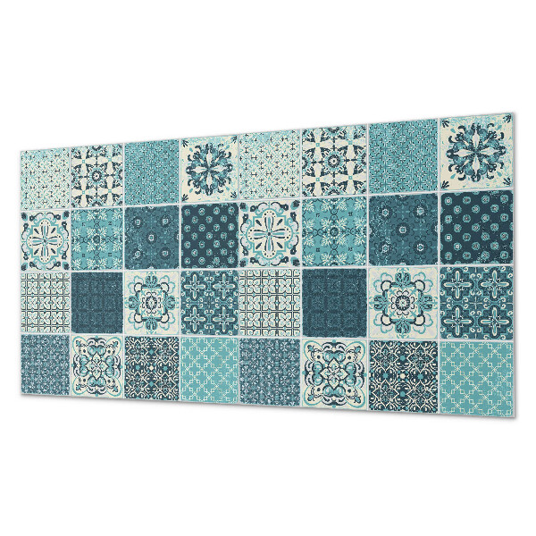 Pvc wall panel Patterns in geometric mosaic
