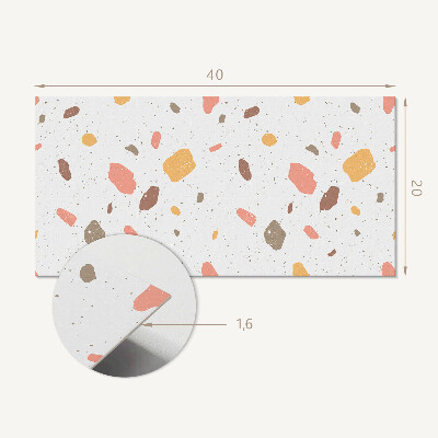 Pvc wall panel Abstract pattern with spots