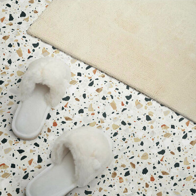 Square tv wall panel Pattern with stones in the background