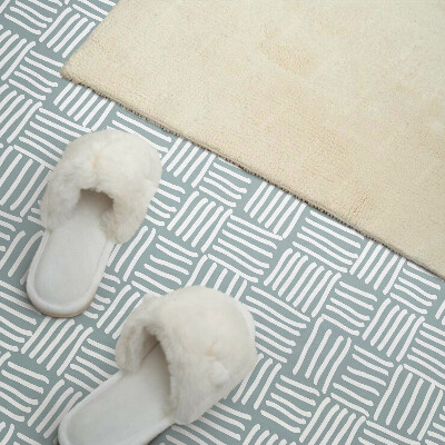 Square wall panel Geometric line pattern
