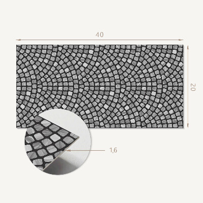 Pvc wall panel Mosaic pattern design