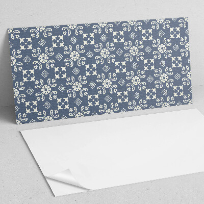 Pvc wall panel Floral pattern on the background