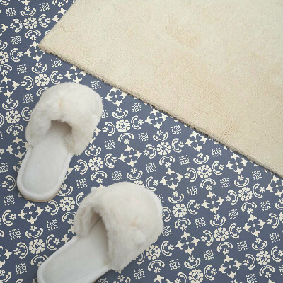 Pvc wall panel Floral pattern on the background