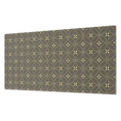 Pvc wall panel Pattern with delicate flowers