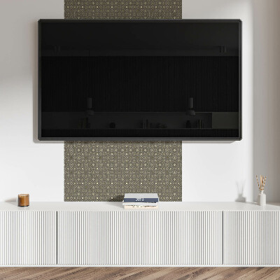 Pvc wall panel Pattern with delicate flowers