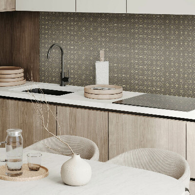 Pvc wall panel Pattern with delicate flowers