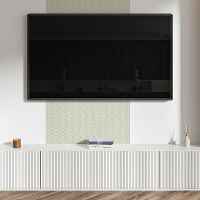 Square tv wall panel Waves in a spiral pattern