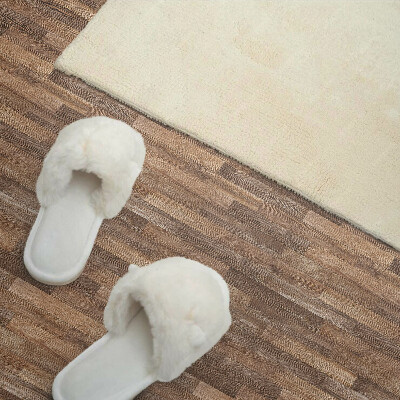 Square tv wall panel Floorboard pattern